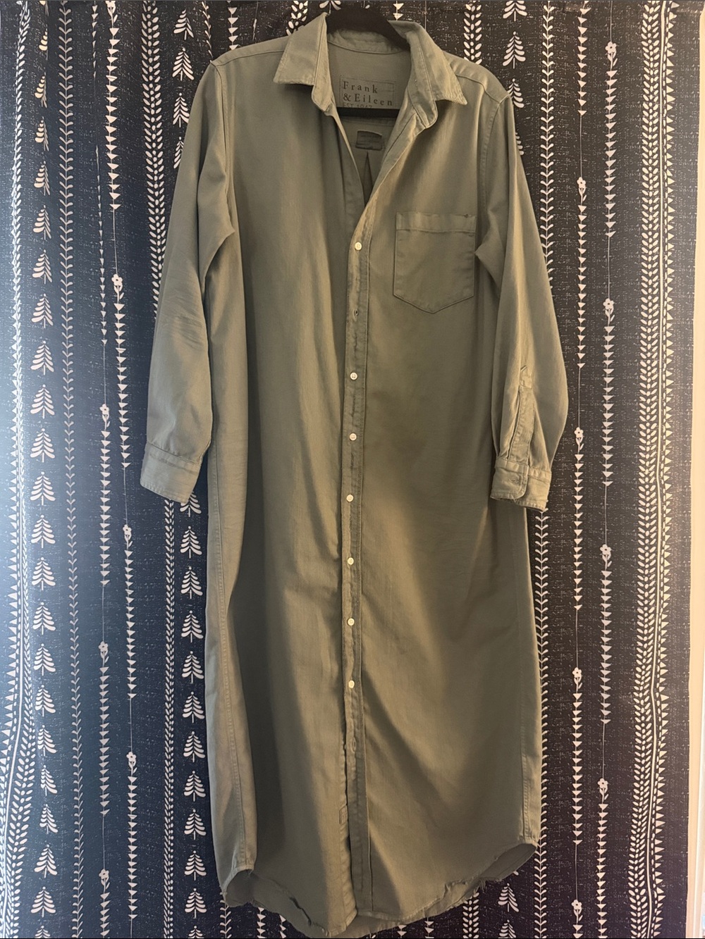 Frank & Eileen Rory Olive Green Size L